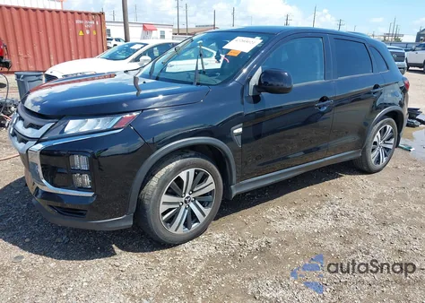 2021 Mitsubishi Outlander Sport Es/Le/Be z USA, uszkodzony, nr VIN JA4APUAU3MU014766